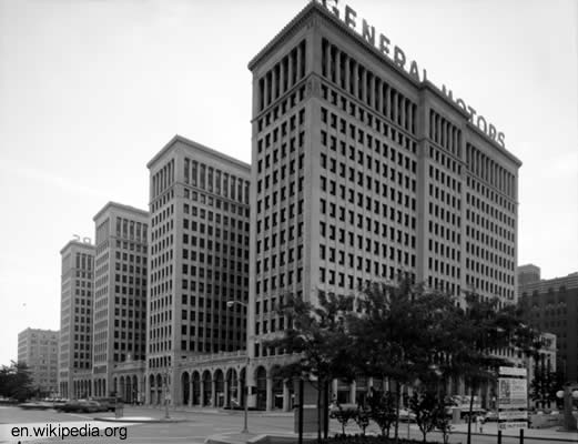 Cadillac Place detroit