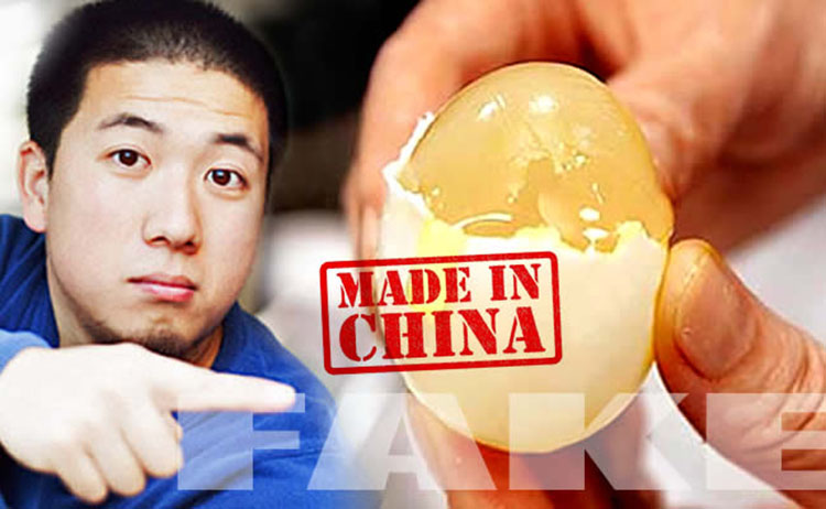 china fake eggs