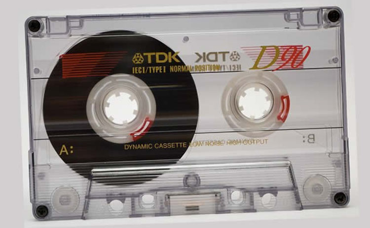 audio cassette 1990