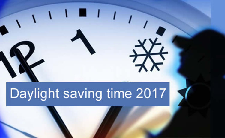 daylight saving time 2017