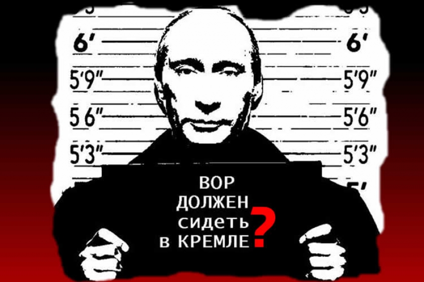 Путин Вор Фото