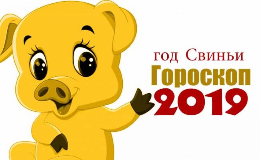 Гороскоп на 2019 - Год желтой Свиньи 
