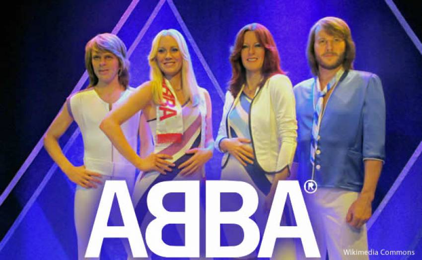 Знаменитая группа ABBA 50 лет спустя.