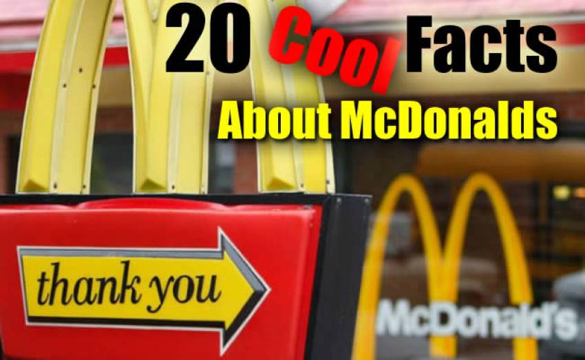 20 интересных фактов о Макдоналдс