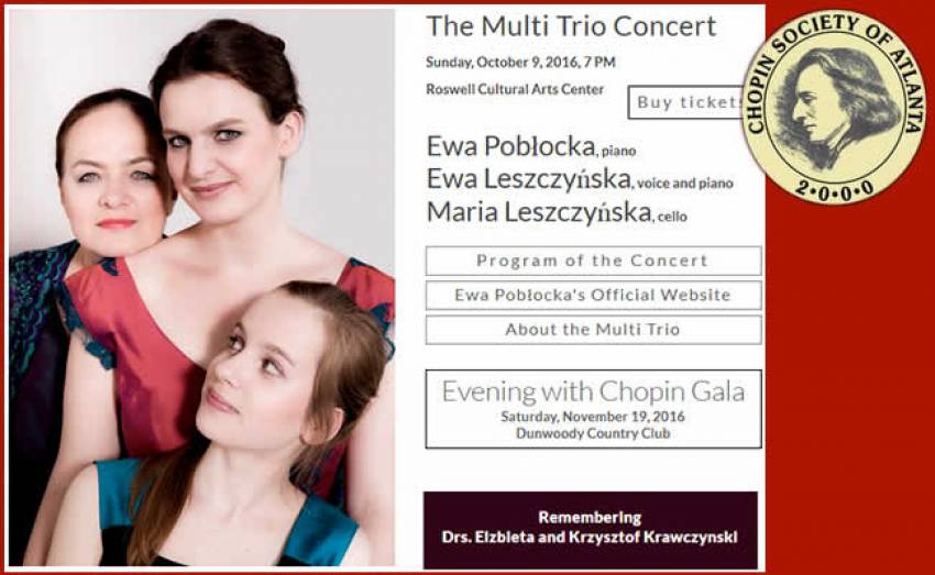 Fryderyk Chopin: The Multi Trio Concert