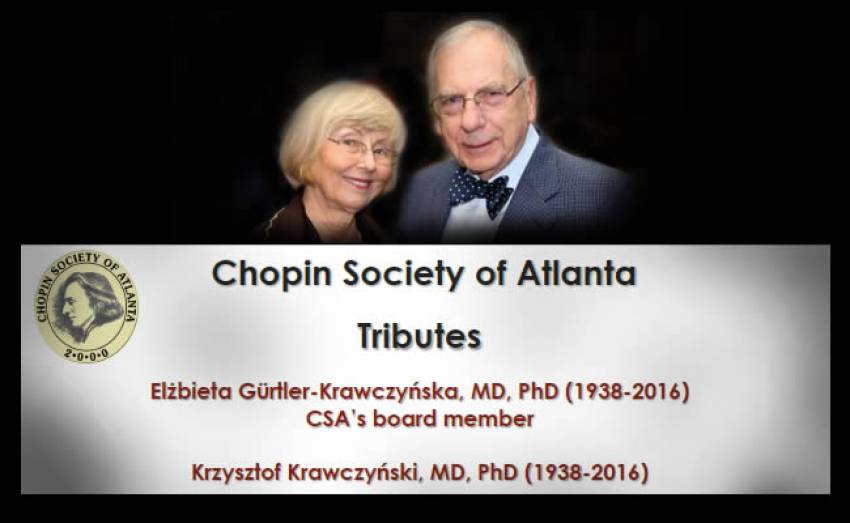 Remembering Drs. Krzysztof and Elzbieta Krawczynski