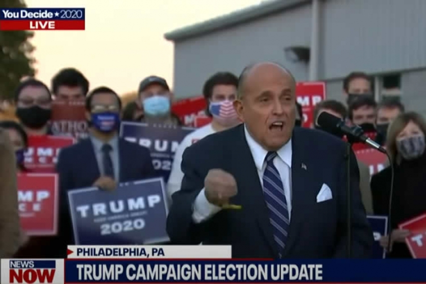 «MASSIVE FRAUD» Rudy Giuliani Says Major LAWSUITS Will Be Happening