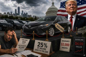 Трамп сделал машину роскошью
